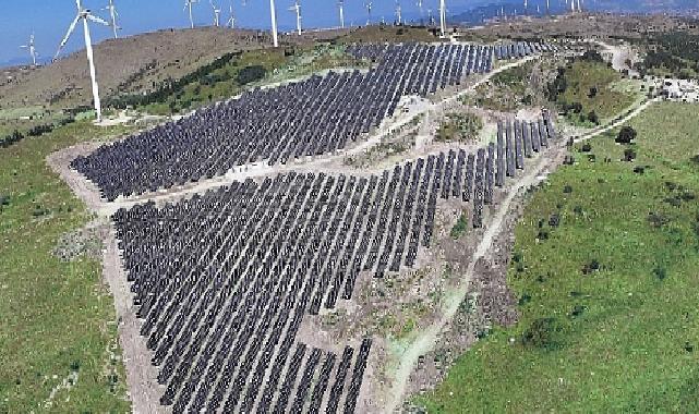 Balıkesir Rüzgar Enerji Santrali'nde Hibrit GES 11,88 MW Kurulu Gücü ile Üretime Başladı