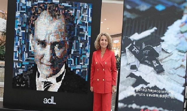 adL'nin Cumhuriyet'in 100. Yılına Özel Anlamlı Atatürk Portresi 12 Ekim'e Kadar Vadistanbul'da Sergilenecek