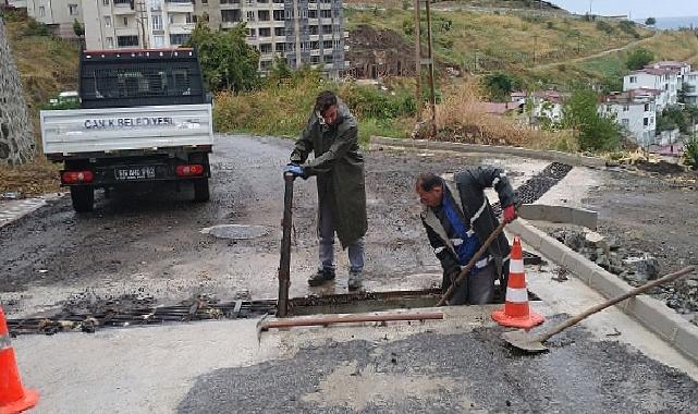 Canik'te Ekipler Alarma Geçti