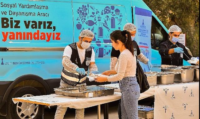 İzmir'de üniversite öğrencileri yine unutulmadı