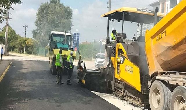 Kartepe Fevzi Çakmak Caddesi Asfaltlandı