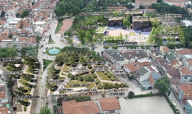 İnegöl'ün Merkezi 390 Araçlık Otoparkla Nefes Alacak