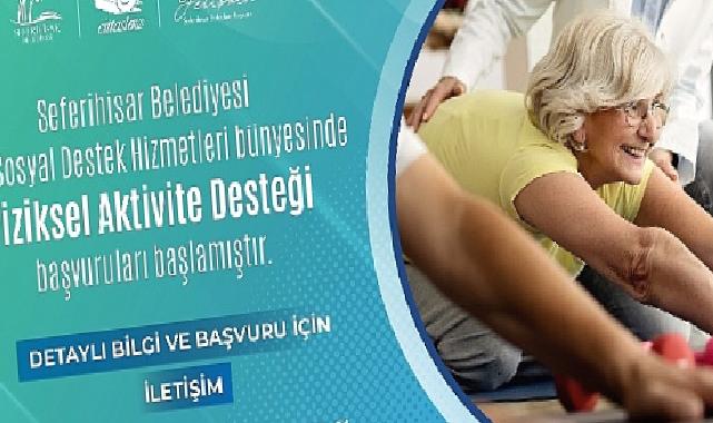 Seferihisar Belediyesi'nden Fiziksel Aktivite Desteği