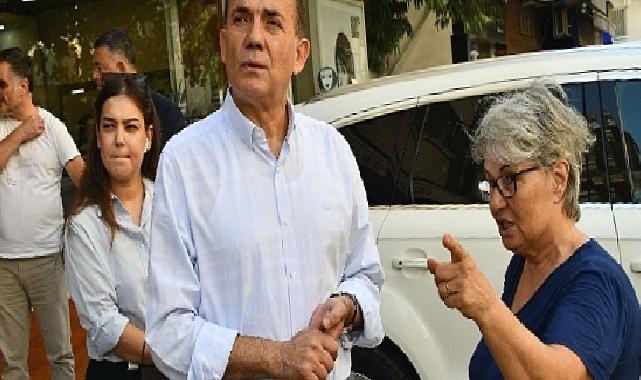 Başkan Abdullah Özyiğit, İnönü Mahallesi'nde Esnafları Ziyaret Etti