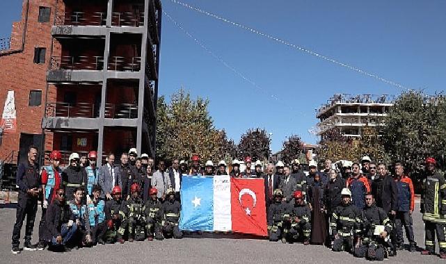 Konya Büyükşehir TİKA İş Birliğiyle Somali ve Türkiye'nin 15 Şehrinden İtfaiyecilere Eğitim Verdi