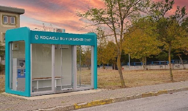 Klimalı Duraklar Yaz-Kış Kocaelililerin Hizmetinde