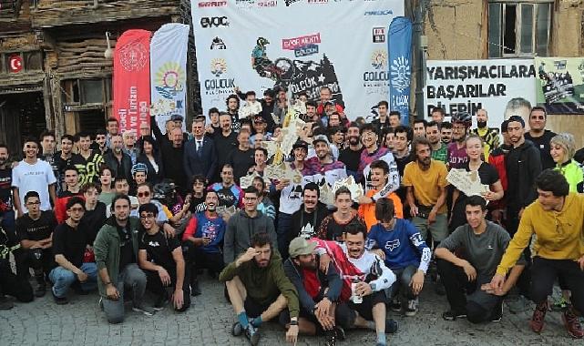 Dağ Bisikleti Downhill Cup Gölcük'te Büyük Heyecana Sahne Oldu