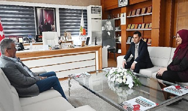 İl Milli Eğitim Müdürü Kaygusuz'dan Başkan Topaloğlu'na Ziyaret