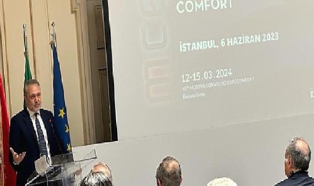 Mostra Convegno Expocomfort 2024 Tanıtımı İstanbul'da Yapıldı