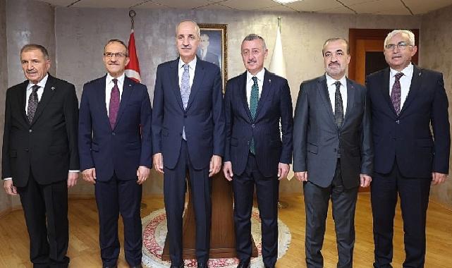 Kurtulmuş'tan Büyükşehir'e Ziyaret