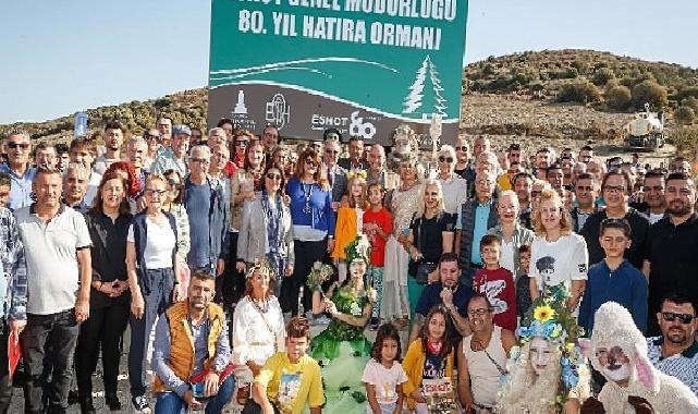 Cumhuriyetin 100'üncü yılında İzmir'e ESHOT Ormanı