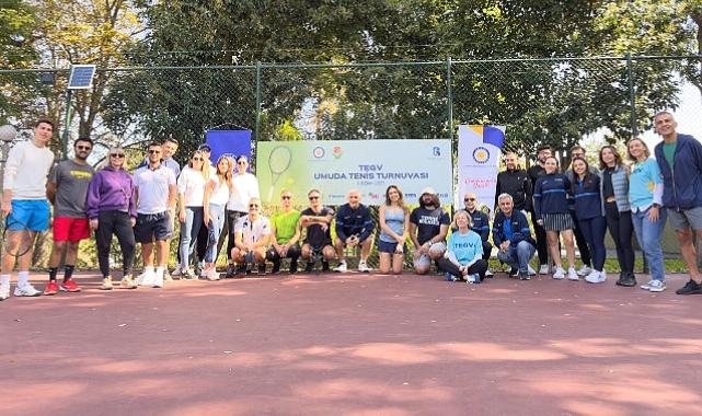 Umuda Tenis Turnuvası" ile 265 TEGV'li çocuğun eğitimine destek sağlandı