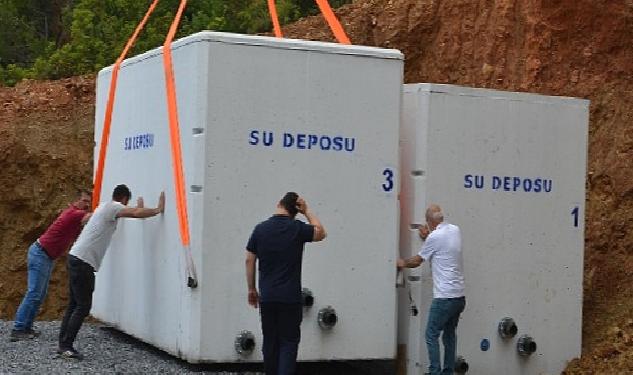 Antalya Büyükşehir Belediyesi Akçatı'nın su sorununu çözüyor