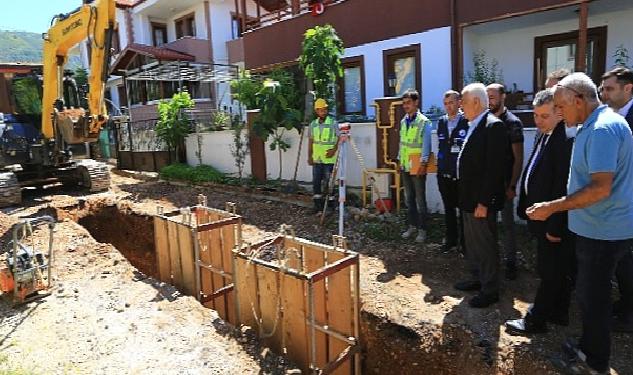 Başkan Gürün Düğerek'teki Altyapı ve Kültürel Çalışmaları Yerinde İnceledi