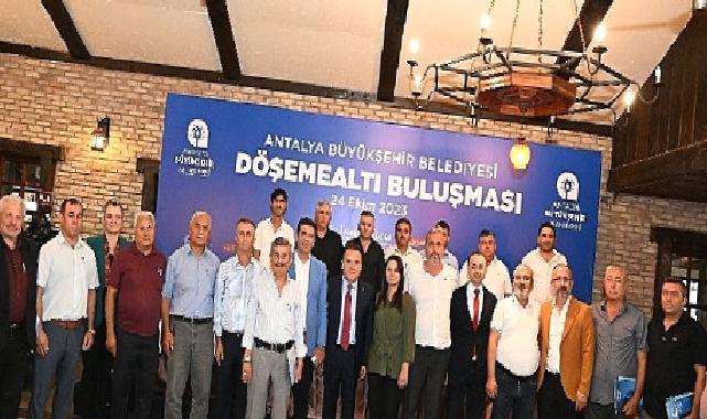 Başkan Böcek Döşemealtı'nda