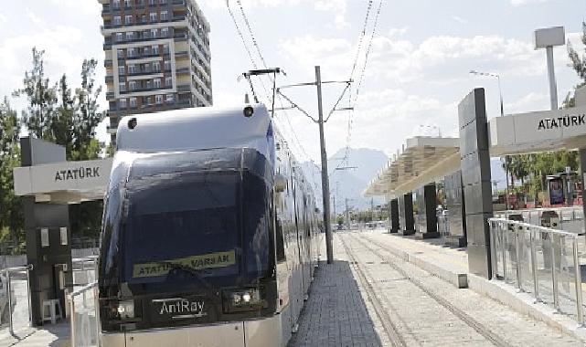 Antalya Büyükşehir'in toplu ulaşım araçları