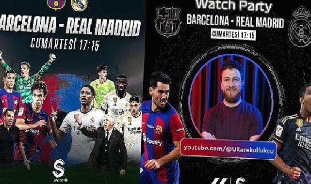 LaLiga'da Sezonun İlk El Clasico Mücadelesi S Sport Plus'ta!