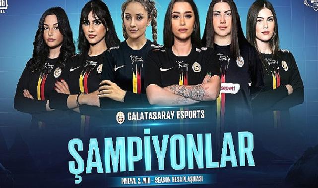 Galatasaray Espor PUBG MOBILE'da Avrupa Şampiyonu oldu