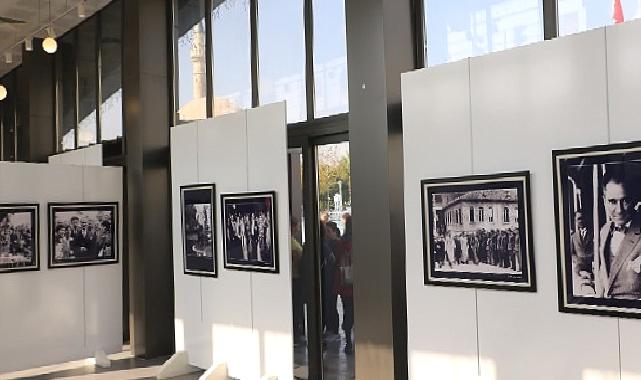 Başkan Çerçioğlu Atatürk resimleri sergisi'nin açılışını yaptı