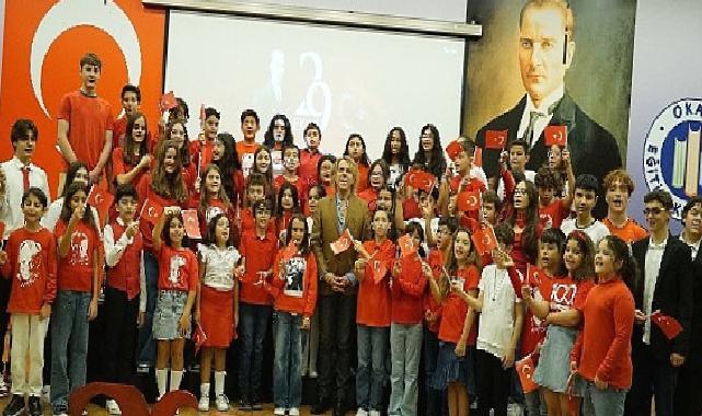 Okan koleji öğrencileri cumhuriyet'in 100.yılı coşkusunu Soner Arıca ile yaşadı