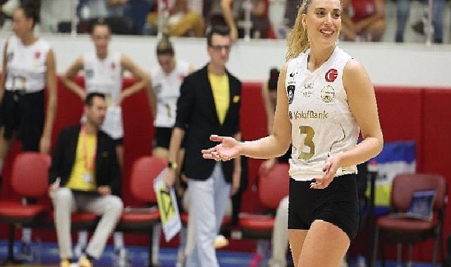 VakıfBank, ligde kazanmaya devam ediyor