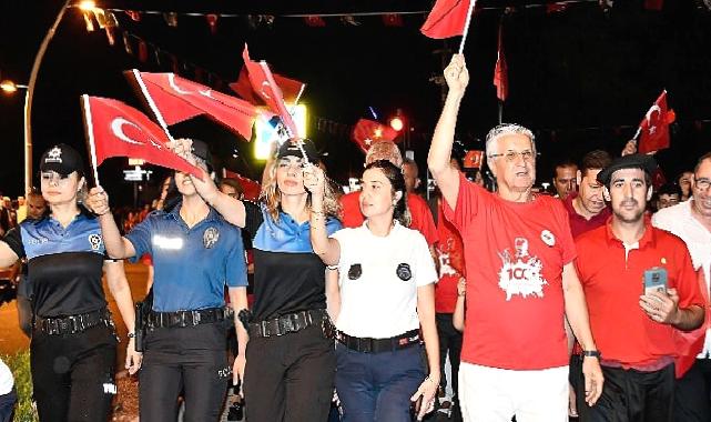 Cumhuriyet'in 100'ncü yılı Kemer'de coşkuyla kutlanıyor