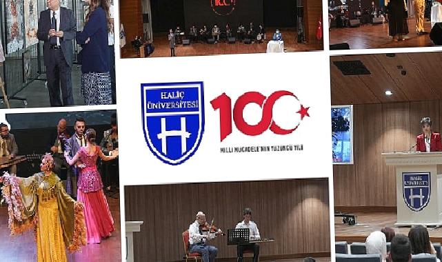 Haliç üniversitesi cumhuriyet'in 100.yılını özel etkinlikler ile kutladı