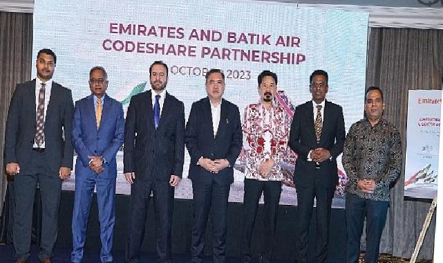 Emirates ve Batik Air iş birliğini geliştirerek Güneydoğu Asya'ya daha fazla seyahat seçeneği sunuyor