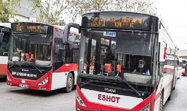 Bayraklı TOKİ bölgesine 4 hatta toplam 21 otobüs hizmet veriyor