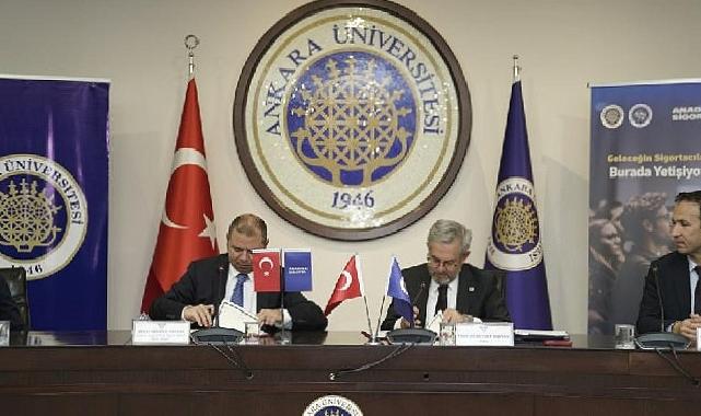 Ankara Üniversitesi ile Anadolu Sigorta Arasında "İstihdam" Protokolü