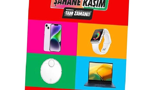 "Şahane Kasım" Fırsatları MediaMarkt'ta Başladı!