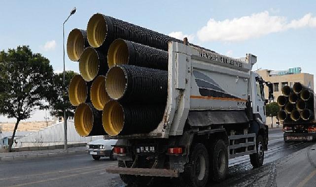 Nevşehir Belediyesi tarafından yeni sanayi bölgesinde altyapı çalışmalarına başlandı