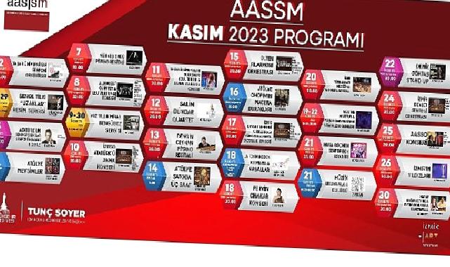 Sonbahar uğurlaması Kasım'da AASSM'de