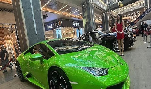 İstMarina AVM dünyanın en lüks otomobillerini ağırlıyor