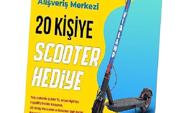 Vialand'den hediye 20 scooter kampanyası