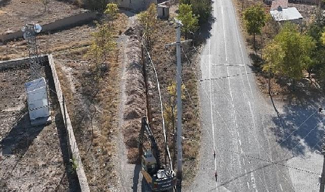 Konya Büyükşehir Çumra'ya Yeni Bir Su Şebeke Hattı Daha Kazandırıyor