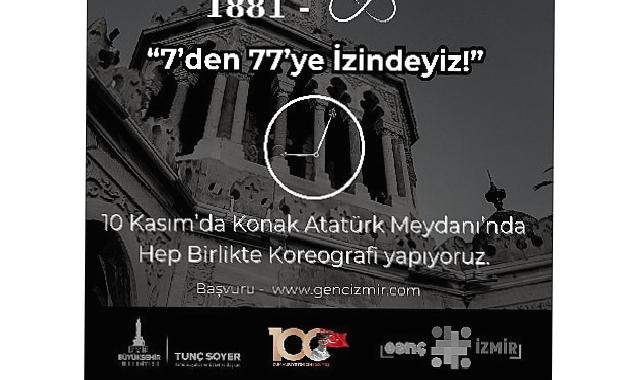 Sen de koreografiye katıl 7'den 77'ye İzindeyiz