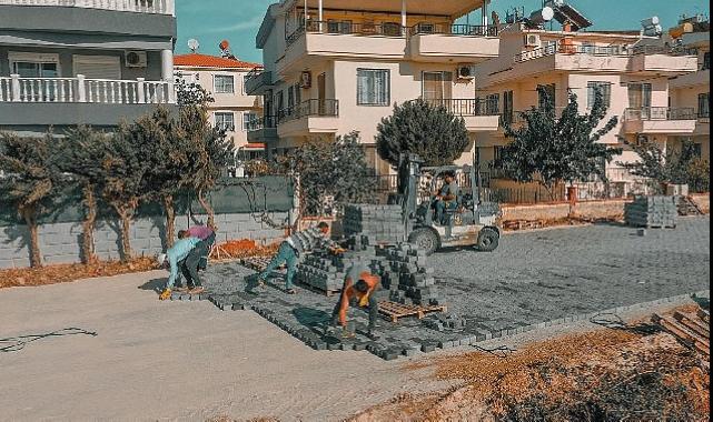 Didim'de yol çalışmaları devam ediyor