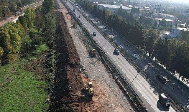 Kocaeli Stadyumu yolunda trafik düzenlemesi