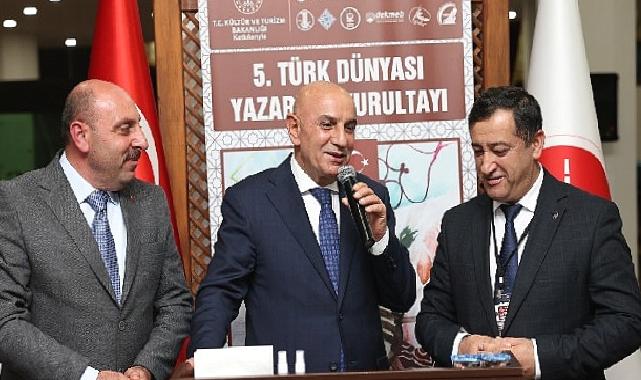 5 Türk dünyası yazarlar kurultayı keçiören'de düzenlendi