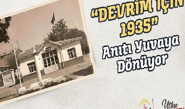 Çiğli Belediyesi "Devrim İçin 1935" Anıtını İlk Yerine Taşıyor