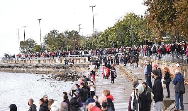 10 kasım'da kadıköy'de "Ata'ya saygı zinciri" oluşturulacak