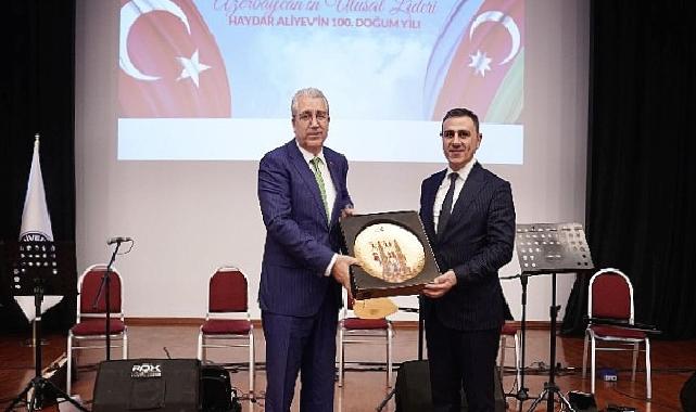 Ege'de "Türkiye Cumhuriyeti'nin 100 Yılı ve Azerbaycan'ın Ulusal Lideri Haydar Aliyev'in Doğumunun 100 Yılı" kutlandı