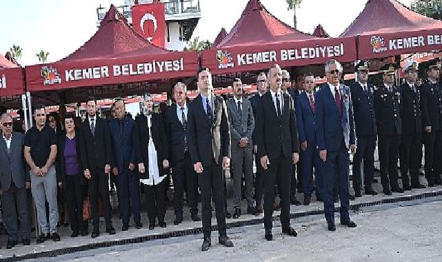 Büyük Önder Kemer'de anıldı