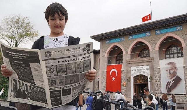 Keçiören Belediyesi'nden Atatürk'ü Ölümsüzleştiren Özel Gazete Baskısı