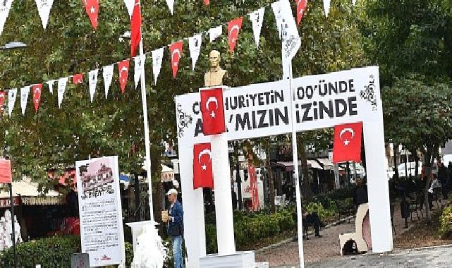 Çiğli Belediyesi "Devrim İçin 1935" Anıtını İlk Yerine Taşındı