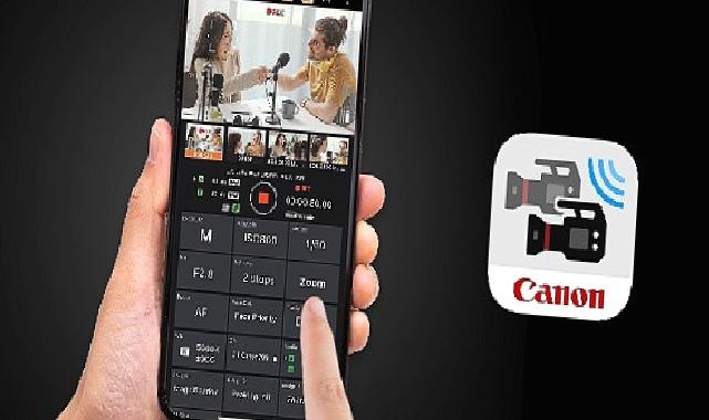 Canon yeni akıllı telefon uygulamasıyla XF605 ve Cinema EOS serisi yazılım güncellemesini kullanıma sunuyor