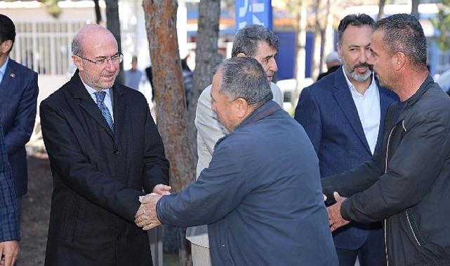 Başkan Pekyatırmacı anadolu teknik sanayi camii'nde vatandaşlarla buluştu