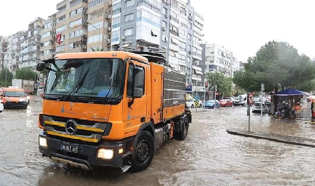 İzmir'de metrekareye 58,5 kilogram yağış düştü