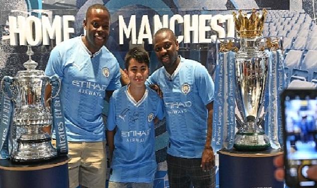 Manchester City'nin bu sezon kazandığı kupalar PUMA ev sahipliğinde İstanbul'da sergilendi